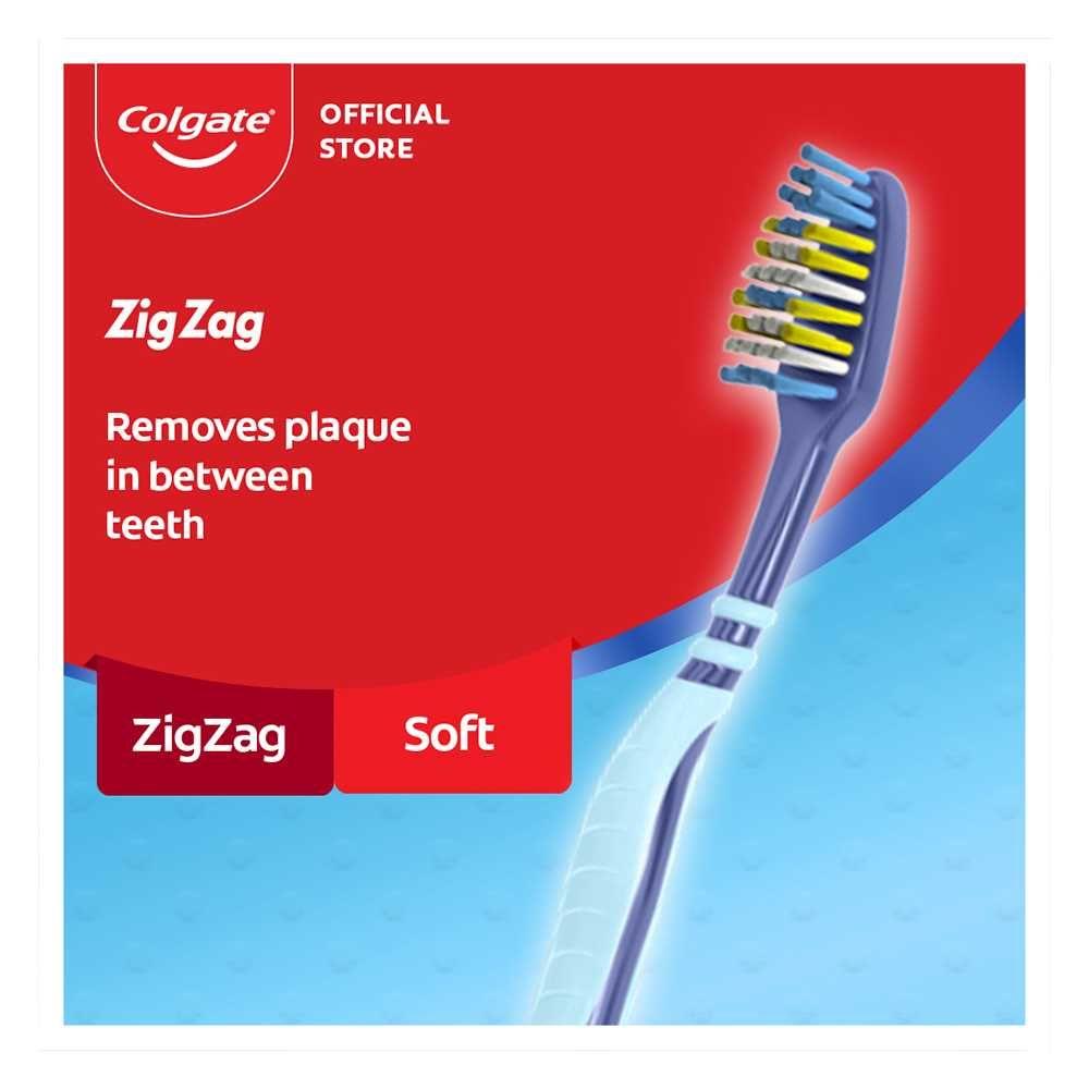 COLGATE ZIGZAG SOFT TOOTHBRUSH 
